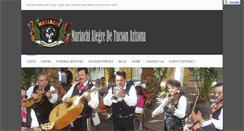 Desktop Screenshot of mariachialegredetucsonaz.com